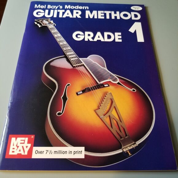 Mel Bay's Modern Guitar Method Grade 1 paperback book - Picture 1 of 6